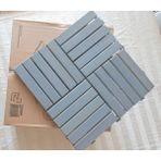 Daisy Home Akasya Ahşap Yer Karosu, Gri 30X30 Cm, 10'lu Paket, 0.9 M² Yer Kaplama - Option-1