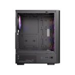Daisy Home Antec VX310 Argb, 750W 80+ Bronze Psu Dahil, 4X120MM Argb Fan, Temperli Cam Yan Panel, Mid-Tower Atx Oyun Kasası, Siyah - 1 GB - Acı Kahverengi - Option-1