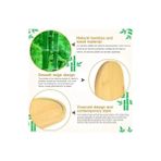 Daisy Home Arvale 1 Adet Bambu Oval Sunum ve Servis Tepsisi Yağdanlık Altlığı, | 23 x 12 cm - Kestane Akaju - Option-1