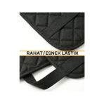 Daisy Home Beylini 2 Adet 4 Cepli Araç Koltuk Arkası Organizeri Toz Suya Dayanıklı Oto Koltuk Düzenleyici Araç Koltuk Koruyucu 45X65 cm - Option-1 - Abanoz