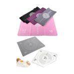 Daisy Home Busstier Silikon Ölçekli Hamur Açma Matı: Baklava, Börek, Ekmek, Mantı ve Erişte Için Yoğurma Matı (45 x 65) - Option-1 - 001-Renkli