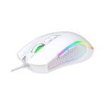 Daisy Home Crossfire V1 12800 Dpi Makro Yazılımlı Chromatic Rgb Gaming Mouse - Beyaz - Option-1 - 001-Renkli