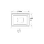 Daisy Home CT-4656 LED Projektör Smd 20W Slim, Beyaz - 1 - 10 W - Amber