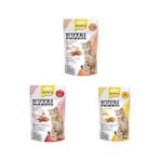 Daisy Home Gimcat Nutripockets Kedi Ödülü Somon Omega 3&6 60GR & Gimcat Nutripockets Kedi Ödülü Biftek Malt, 60 gr & Gimcat Nutripockets Kedi Ödülü Peynir Taurin, 60 G