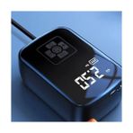 Daisy Home Hava Kompresörü, 150 Psı Dijital Göstergeli Oto Kompresör, Araba, Motosiklet, Bisiklet ve Top Için, Taşınabilir Şarjlı Kullanım, Fener Işığı, 4000 Mah Batarya, 3 Farklı Başlık (Psı,kpa,bar,kg/cm²)