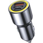 Daisy Home HP-782 Araç Içi Şarj Cihazı 3.1A Pd 48 Watt Hızlı Şarj Aleti Metal Çakmaklık Şarj Type C 2-Port Işıklı - 1 Adet