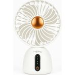 Daisy Home HP-F07 USB Şarjlı Sessiz Masaüstü Mini Fan 360 Derece Ayarlanabilir Gövde Vantilatör - 001-Siyah