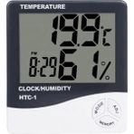 Daisy Home Htc-1 Dijital Termometre, Iç Mekan Sıcaklık ve Nem Ölçer - 001-Beyaz - Option-1