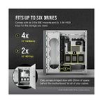 Daisy Home Icue 5000X Rgb CC-9011212-WW USB 3.1 Type-C Temperli Cam Siyah E-Atx Mid-Tower Gaming (Oyuncu) Kasa - Acı Kahverengi - Option-1