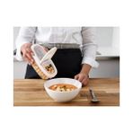 Daisy Home Ikea Vakumlu Beyaz Kapaklı Saklama Kabı Silikon Kauçuk Beyaz 8x6 cm 1 Adet Küçük Boy - 0 Siyah - Option-1