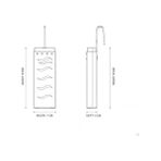 Daisy Home Kalorifer Suluğu - Petek Üstü Hava Nemlendirici Aparat - Kuru Hava Önleyici Su Haznesi - Askılı Pratik Kurulum - Beyaz/modern Tasarım - Option-1
