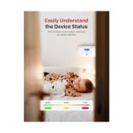 Daisy Home Karbon Monoksit Dedektörü, Dijital Ekranlı Değiştirilebilir Akülü Co Alarmı, Seyahat Için Taşınabilir Karbon Monoksit Dedektörü, XC0C-SR, 1'li Paket - Option-1