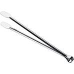 Daisy Home Klasik Metal Mangal Maşası 32 Cm-27 cm Uzun-Kısa Boy Çelik Yemek Barbekü Izgara Kömür Köz (32 cm - 1 Adet) - 02Y-Yeşil - Option-1