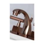 Daisy Home KS4942CQL Claremont Mini Widerspread Lavatory Musluk With, Parlatılmış Pirinç By - Option-1 - 001-Renkli
