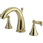 Daisy Home KS5972FL Royale Fransız Kollu Saplı Yaygın Lavabo Bataryası, Cilalı Pirinç - Option-1 - 001-Renkli