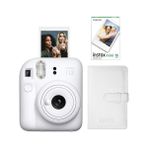 Daisy Home Mini 12 Beyaz Fotoğraf Makinesi-10'lu Film ve Laporta Albüm Seti - Açık Bej