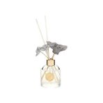 Daisy Home Missi 130 ml Cam Şişe Seramik Çiçek Taşlı Bambu Çubuklu Oda Kokusu - Option-1