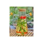 Daisy Home Mithra Life 2 Adet Bambu Kapaklı Borosilikat Cam Yağdanlık 900 ml MIT1071 - 0 - Siyah - Option-1