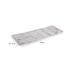 Daisy Home Ocak Yağ Koruyucu Alüminyum Levha 32,5 * 84 cm - 1BW-Beyaz