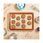 Daisy Home Orret Home Silikon Pişirme Matı, Yıkanabilir Yanmaz Pastacılık Fırın Matı - Isıya Dayanıklı, Çok Renkli, 30 x 40 cm - Option-1 - 001-Renkli