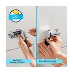 Daisy Home Precision Termostatik Duş Bataryası ve Start 110 Sürgülü Duş Seti, 110MM 1 Akışlı El Duşu, 600MM Sürgülü Ray, 1750MM Duş Hortumu, 38°c Sabit Sıcaklık Ayarı, Krom, 34800001 - 1 lt