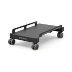Daisy Home Prexua Roller Tekerli Bilgisayar Kasa Standı - Pc Stand - RLR50 (Small) - 106 Gümüş - 12,5 inç