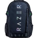 Daisy Home Rogue V3 Sırt Çantası (15,6") - Kompakt Seyahat Çantası (15 Inç'e Kadar Dizüstü Bilgisayar Bölmesi, Aşınmaya Dayanıklı, Polyester Dış Kılıf) Siyah/krom - Option-1 - 001-Renkli