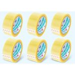 Daisy Home Şeffaf Koli Bandı - 45MM*100MT - 38 Mikron - Akrilik (6 Adet) - Option-1 - 0 - Siyah - 1 Adet