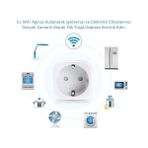 Daisy Home Sp-16 Akıllı Priz, Wi-Fi Uyumlu, Telefonla Kontrol, 16A Akım Koruma, Enerji Izleme - 1 Adet - Ahşap