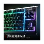 Daisy Home Steelseries Apex 3 Tkl Türkçe Gaming Klavye Tenkeyless, 8 Bölge Rgb Aydınlatma Türkçe Qwerty - Option-1 - 001-Renkli