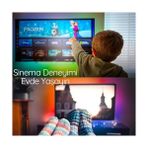 Daisy Home Tv Arkası Animasyonlu Rgb Şerit LED Seti Kumandalı 3 Metre - - 5V USB Girişli - 1 m - 00 Beyaz