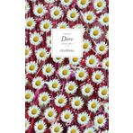 Daisy Journal - Dotted Pages - 5x8 - Premium: (Red Leaf Edition) Flower Journal 96 dot grid pages (5x8 inches / 12.7x20.3cm / Junior Legal Pad / Nearly A5)