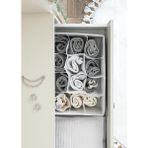 Daisy Store 12 Bölmeli Çekmece Düzenleyici Organizer – Çorap, Iç Çamaşırı ve Takı Düzenleyici KUTUSU-31X25X12 cm - 001-Renkli - Option-1