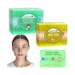 Daisy Store 2'li Set Doğal Kükürt Sabunu ve Sivilce ve Akne Karşıtı Sabun Sivilce Karşıtı Sabun Seti - Option-1