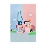 Daisy Store 400ML Silikon Pipetli Sevimli Ayıcıklı Boyun Askılı Bebek Kulplu Paslanmaz Çelik Termos (Lacivert) - Option-1 - 12M-Krem