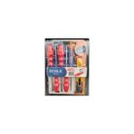 Daisy Store 7 Parça Tamir Seti 4'lü Tornavida Seti + Kontrol Kalemi + Bıçağı +Elektrik - Ahşap - Option-1