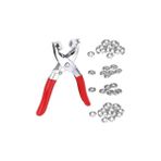 Daisy Store 9.5 mm Metal Çıt Çıt, El Pensesi, Set- Gömlek ve Bebe Çıtçıt Montaj Seti Düğme Pensesi - Ahşap - Option-1