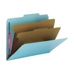 Daisy Store Bağlantı Elemanları ile Basın Tahtası Sınıflandırma Dosya Klasörü, 2 Bölücü, 2 "genişletme, Mektup Boyutu, Mavi, Kutu Başına 10 (14030) - 001-Renkli - Option-1
