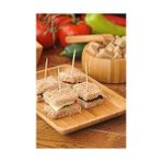 Daisy Store Bambum Verdure 4 Parça Çok Amaçlı Çerezlik Btve1 - Kestane Akaju - Option-1