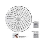 Daisy Store Croma Select S 17,78 cm Su Tasarruflu Düşük Akışlı Duş Başlığı Modern 2-Sprey Yağmur, Quickclean Krom Yoğun Yağmur, 04388000 - 1 lt