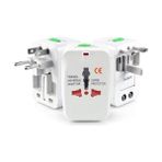 Daisy Store Evrensel Priz Çevirici Seyahat Tipi Adaptör – Ingiliz, Amerikan ve Avustralya Fiş Uyumlu, +150 Ülke Için Priz Çevirici (Voltaj Dönüştürmez) - 0 - Siyah - Option-1
