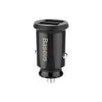 Daisy Store Grain Mini Dual, Hızlı Araç Şarjı, Siyah, 3.1 A, USB Type A & USB Type A, USB Giriş Sayısı: 2 - 001-Renkli