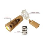 Daisy Store Hidz Mantar Tıpa Peri LED - 3 Metre - Günışığı (1 Adet) - 1 m - 00 Beyaz