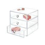 Daisy Store Interdesign 35300 M4EU Çekmeceli Organizer 3 , Şeffaf, 4 Adet, Şeffaf, 1 Parça - Option-1