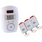 Daisy Store LR-NG300-3 Kumandalı Kablosuz Hareket Dedektörlü Alarm Seti, Kumandalı Ev Alarmı, Hırsız Alarmı, Hırsız Alarm Sistemi - Option-1