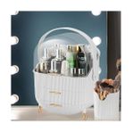 Daisy Store Mallart® Kapaklı Kozmetik Düzenleyici Organizer – Çekmeceli, Su Geçirmez, Taşınabilir Makyaj & Cilt Bakım Organizeri (38 cm Büyük Boy) - Option-1