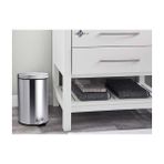 Daisy Store Pedallı Çöp Kovası Krom 12 LT(NV1004) - 000-Siyah - Option-1