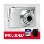 Daisy Store Realishot DC8200 Fotoğraf Makinesi, Dijital Kamera, Kompakt, 18 Mp, Full Hd, LCD Ekran, 2,7 Inç, Optik Zoom, 8 x Lityum Pil ve Sd Kart 16 Gb, Gümüş - Ahududu
