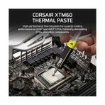 Daisy Store XTM60 Yüksek Performanslı Termal Macun, Cpu Veya Gpu Için, 3 G – Düşük Viskozite, Uzun Süreli Stabilite, Kolay Kullanım, Birlikte Verilen Aplikatör Kartı - -- - Option-1