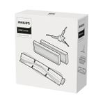 Daisy Store XV1433/00 Vakum ve Paspas Robotları 2000 ve 3000 Serisi Orijinal Yedek Kit. 2 EPA11 Filtre, 1 Ana Fırça ve 1 Yan Fırça. Şu Modeller Için: XU2000, XU2100, XU3100, XU3110, XU3000 - Option-1